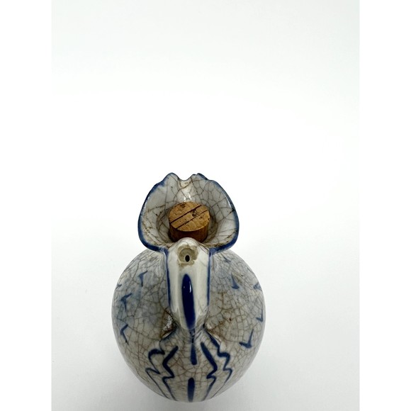 Vintage 1960s Lubbi Francois France Nautical Motif Ceramic Oinochoe Pitcher Jug - Picture 7 of 7